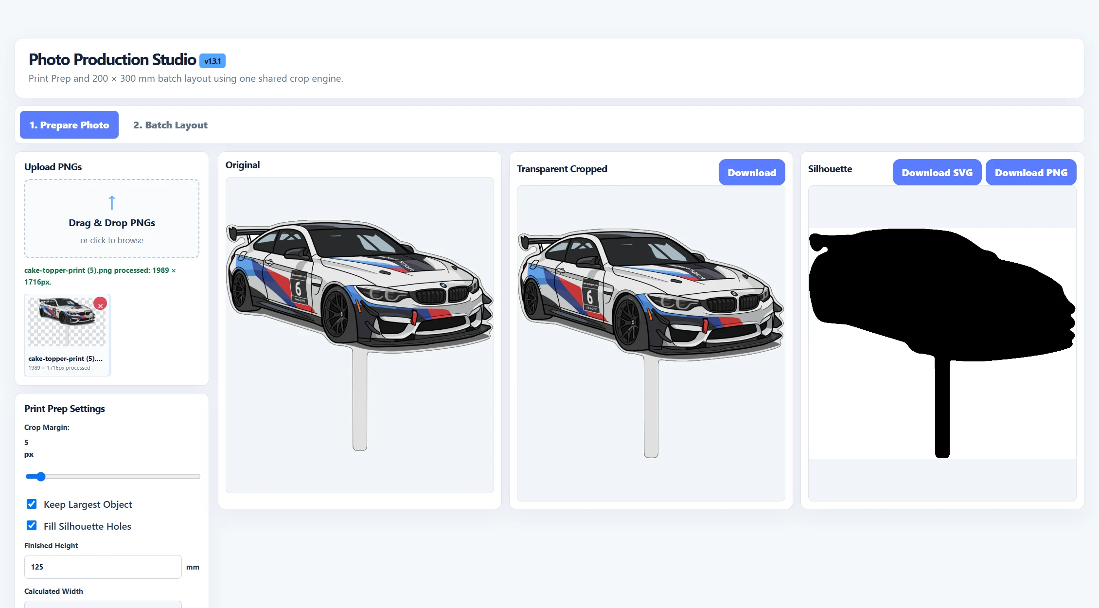 Photo Production Studio screenshot preview